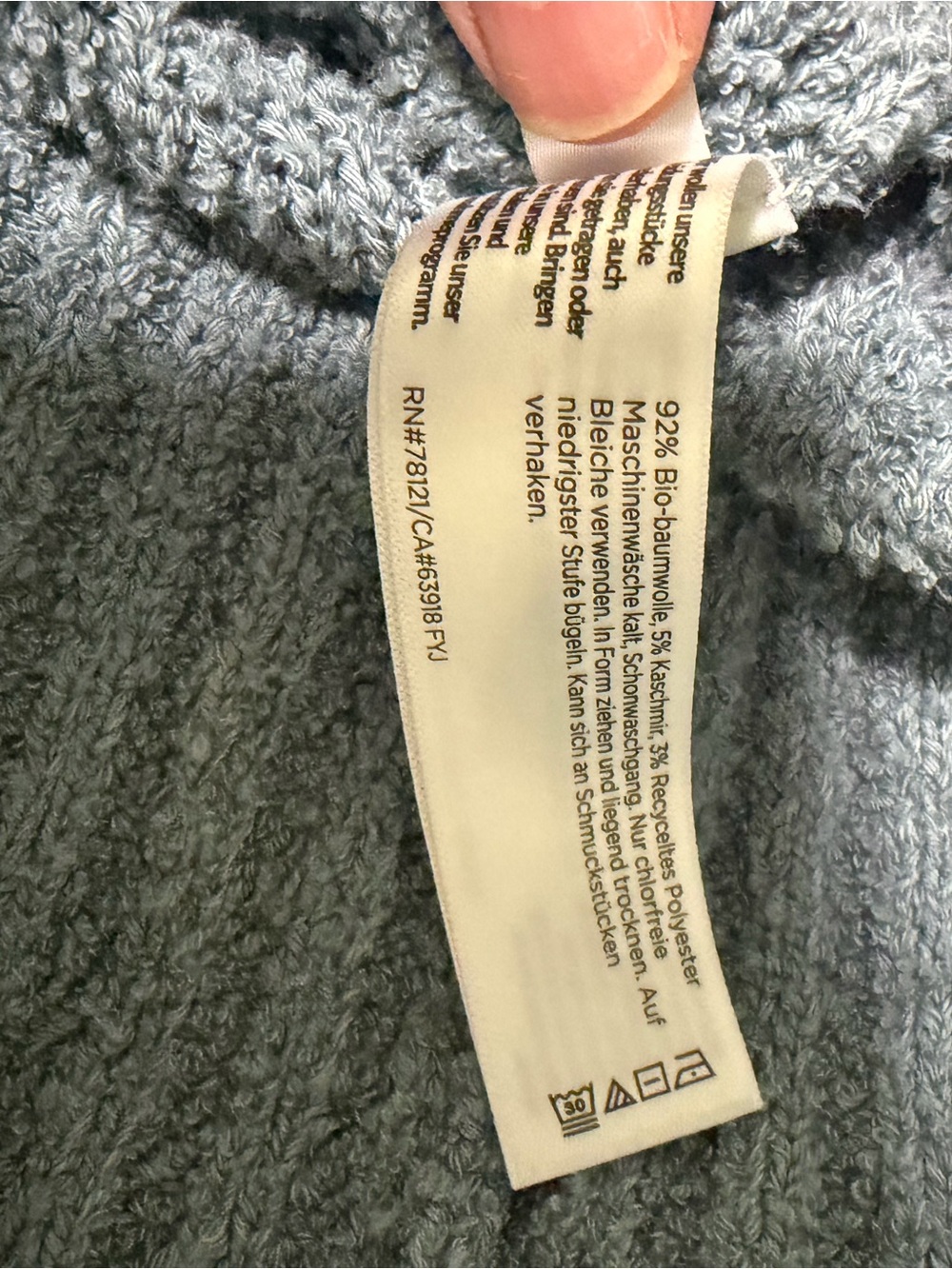 Eileen Fisher Cotton Fluff Crew Neck Top Size Large - Picture 5 of 8